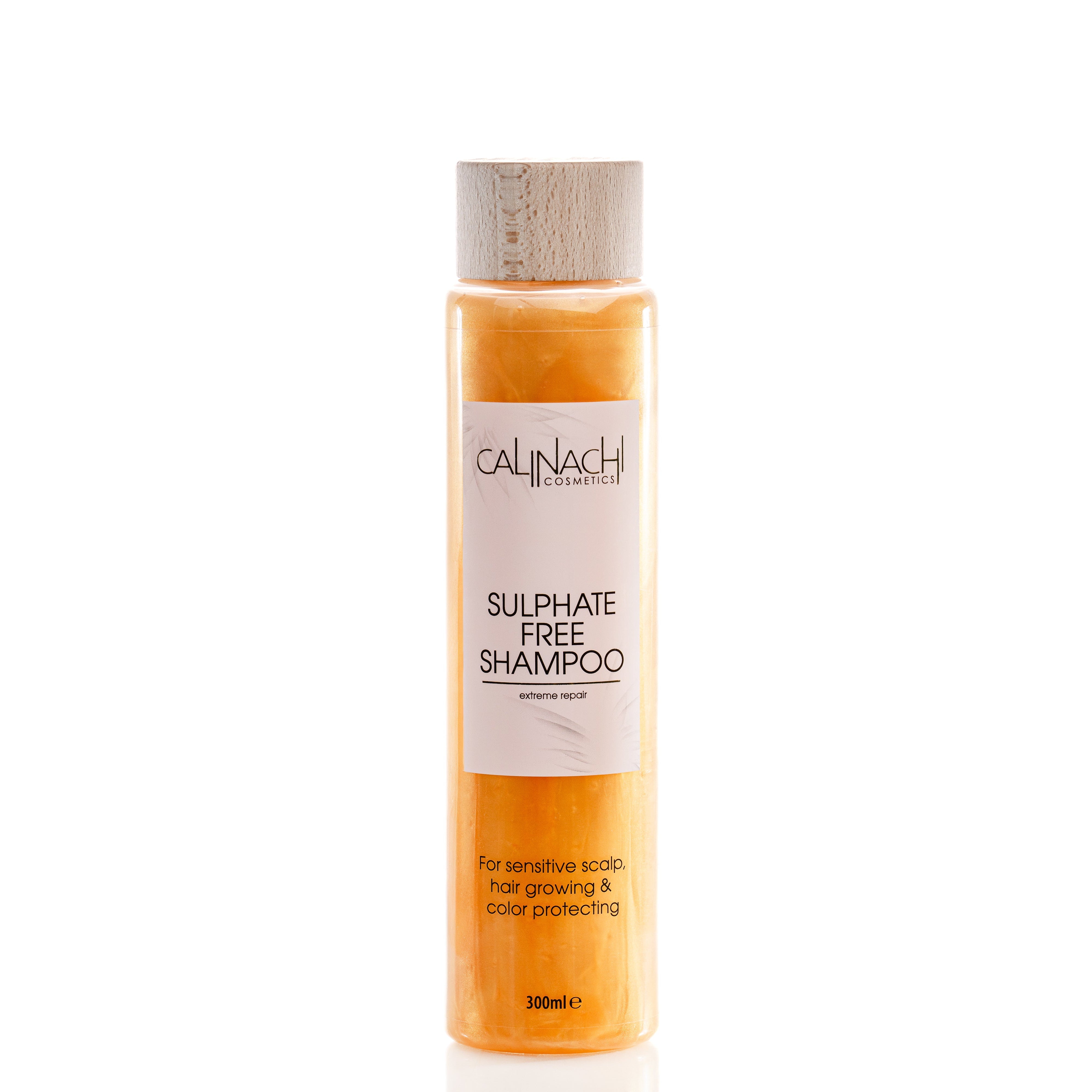 Protein & Caffeine Scalp and Hair Shampoo, Sulfate-free, 300ml.