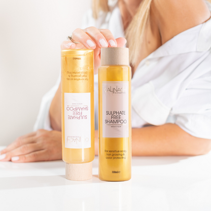 Șampon Proteic cu Cofeină pentru Scalp și Păr, Fără Sulfați, 300 ml