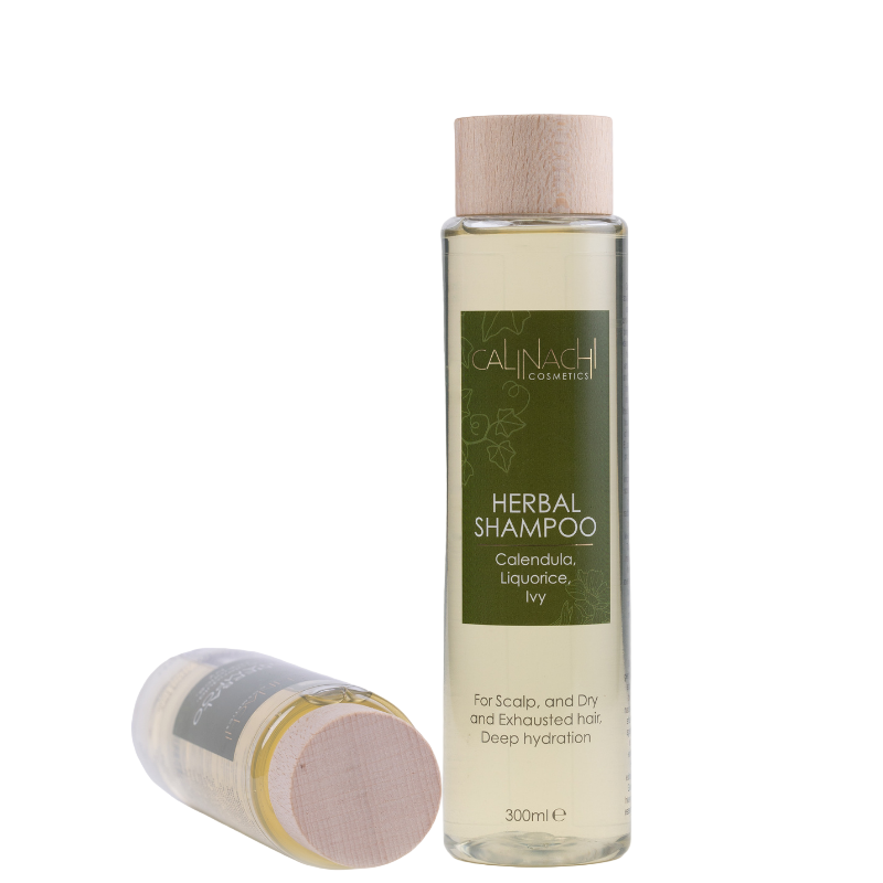 Dry &amp; Exhausted Hair Herbal Shampoo, Sulfate Free, 300ml.