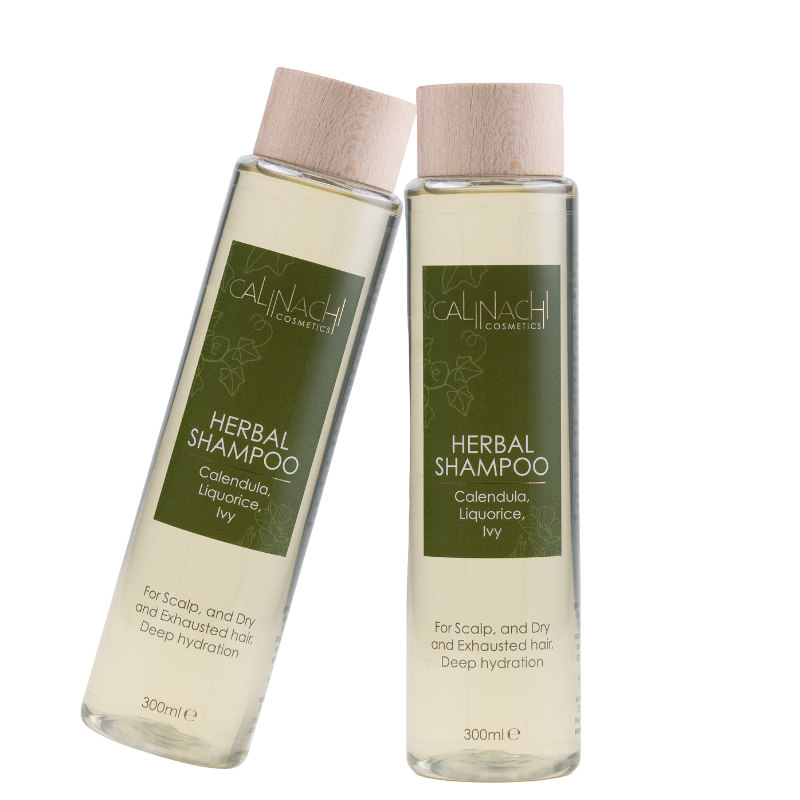 Dry &amp; Exhausted Hair Herbal Shampoo, Sulfate Free, 300ml.