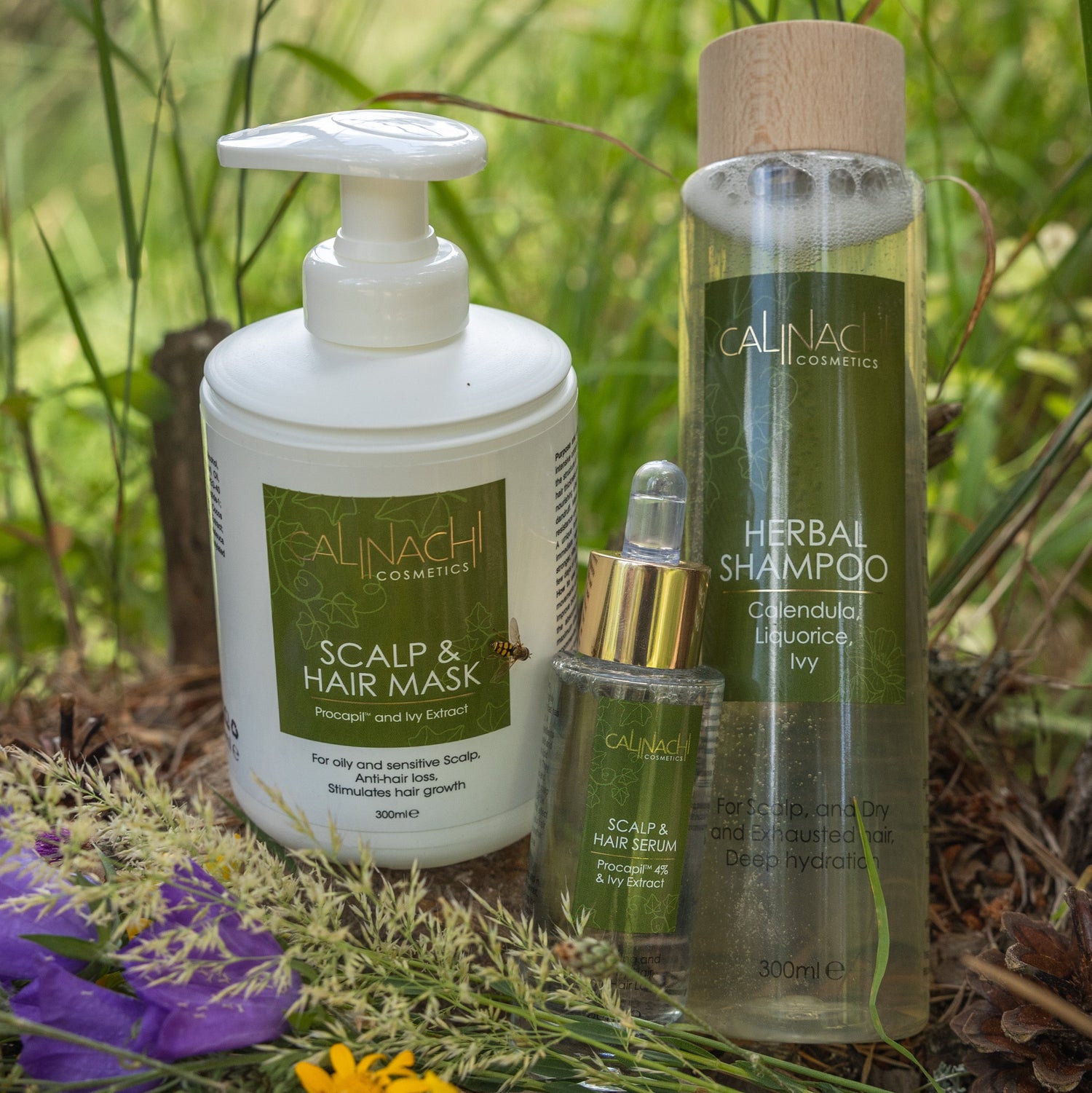 Dry &amp; Exhausted Hair Herbal Shampoo, Sulfate Free, 300ml.