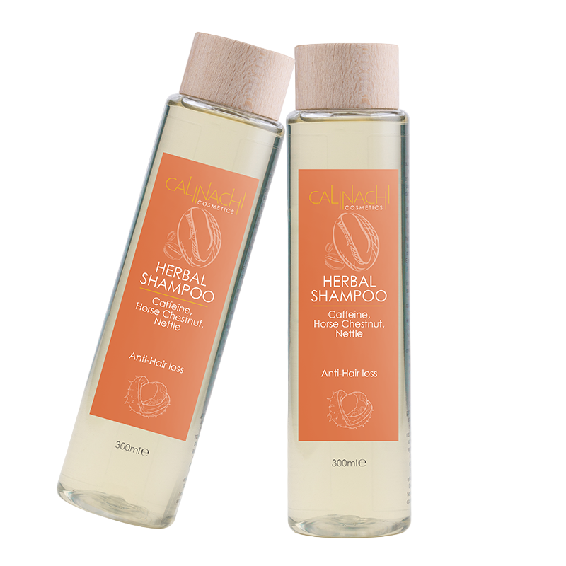 Șampon Herbal Anti-Cădere, Fără Sulfați, 300 ml