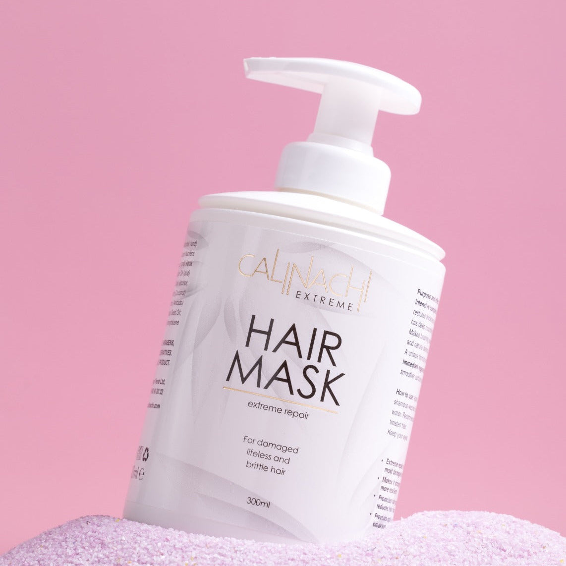 Protein Expert (Dry to Normal &amp; Normal) Anti-Hair Loss, Restorative, Mask for Scalp and Hair, 300 ml.