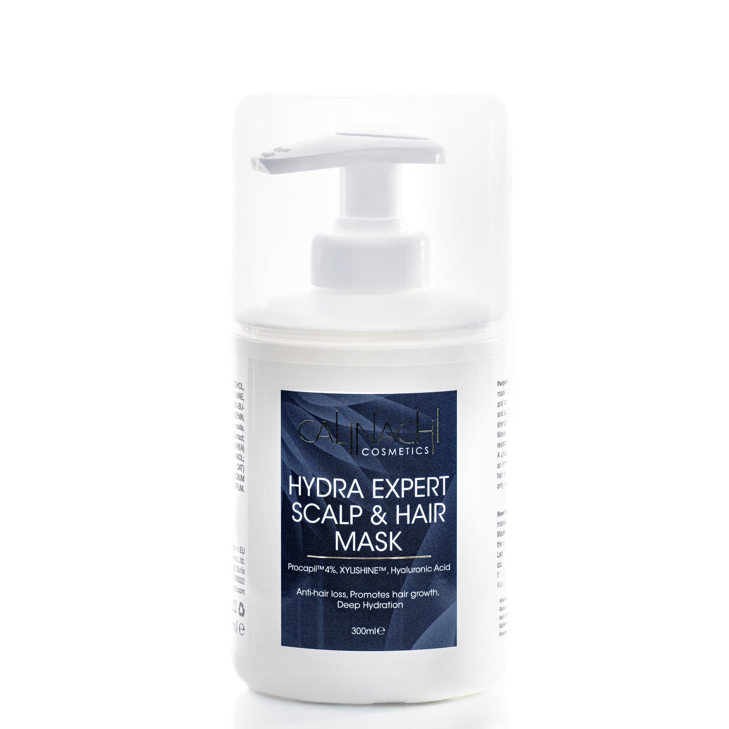 Hydra Expert (All Hair Type) Anti-Hair Loss, Hydrating, Restorative, Mask for Scalp and Hair, 300 ml.