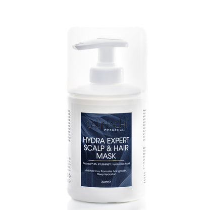 Hydra Expert (All Hair Type) Anti-Hair Loss, Hydrating, Restorative, Mask for Scalp and Hair, 300 ml.
