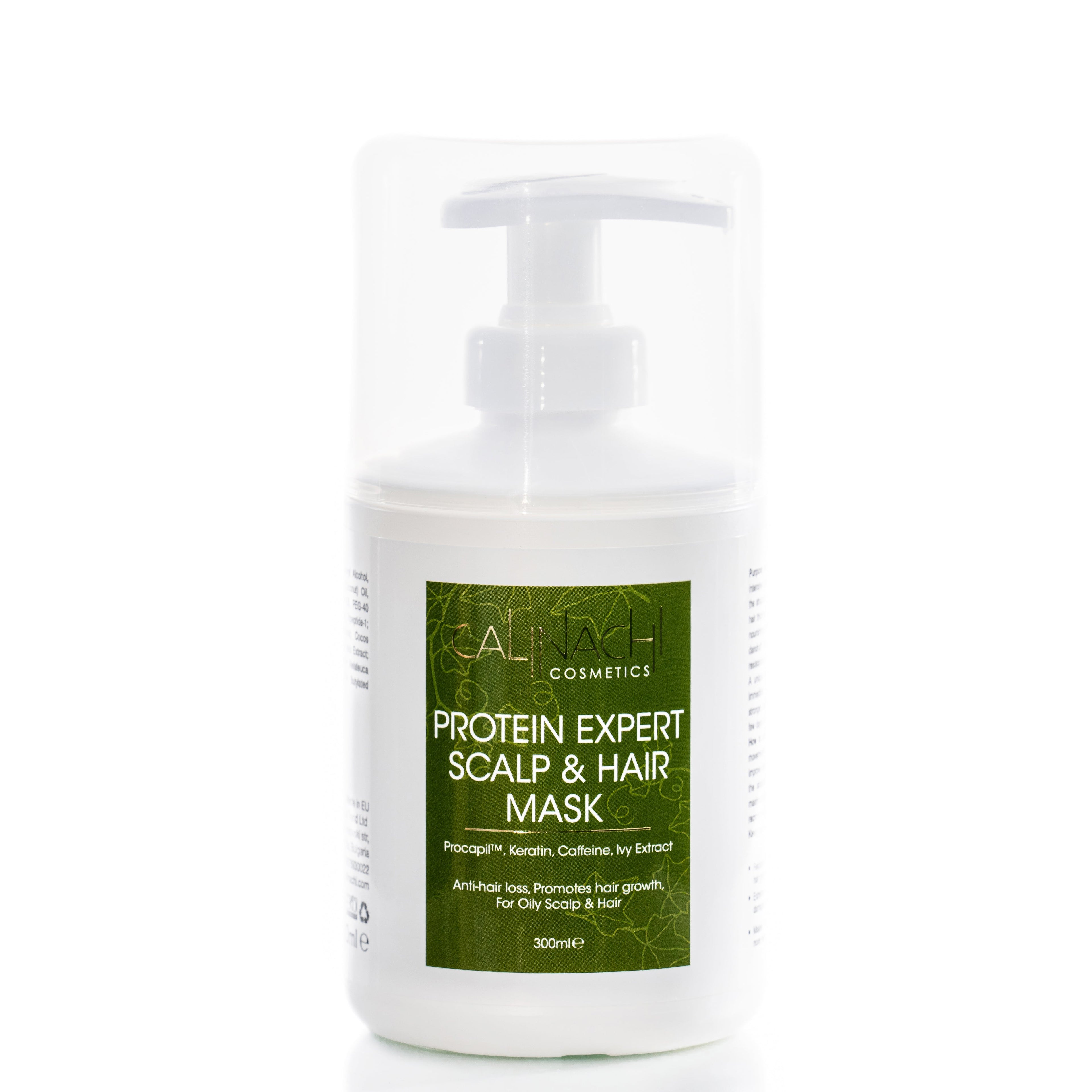 Protein Expert (Normal to Oily &amp; Oily) Anti-Hair Loss, Restorative, Mask for Scalp and Hair, 300 ml.