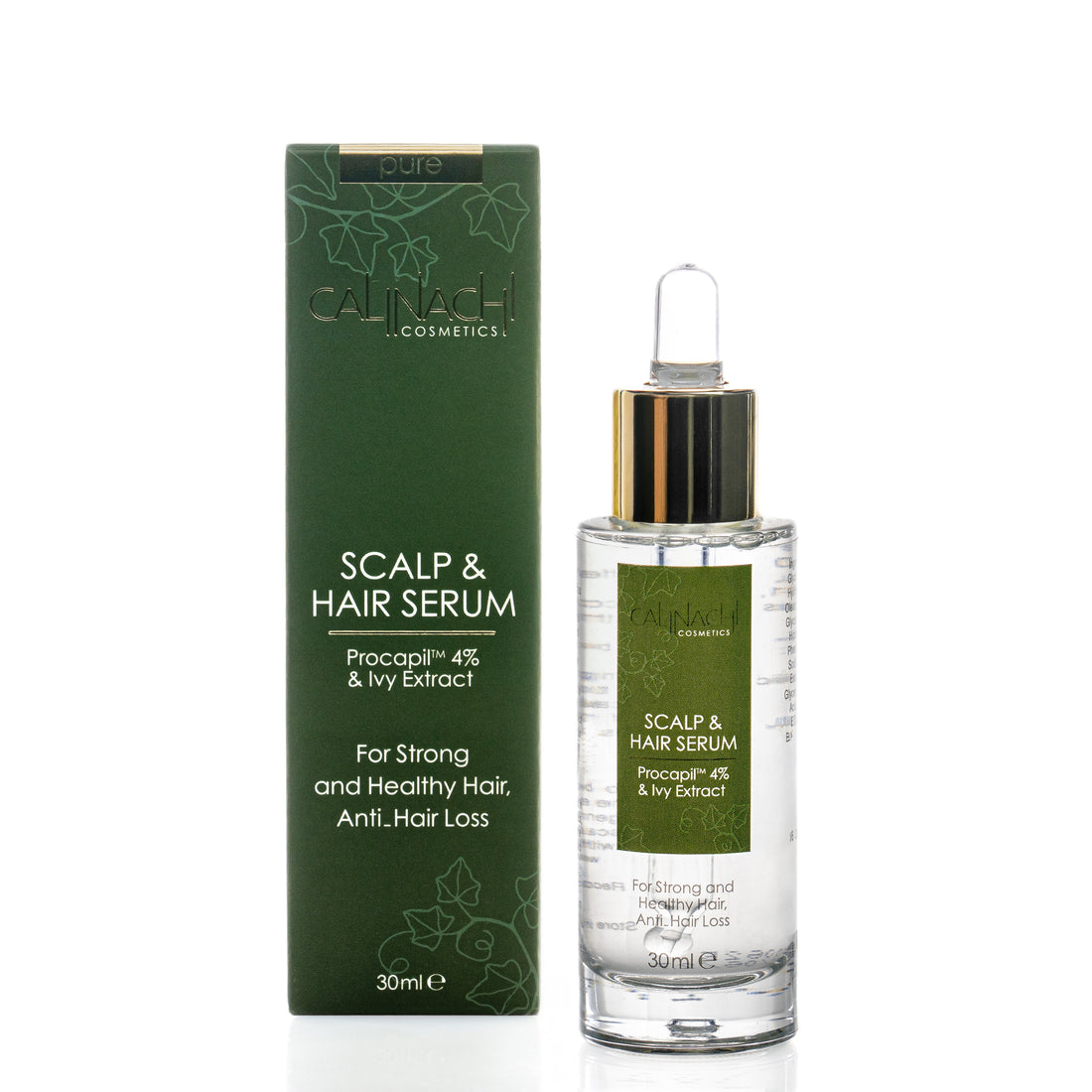 Anti-Hair Loss Serum for Scalp and Hair, Procapil 4% and Ivy Extract